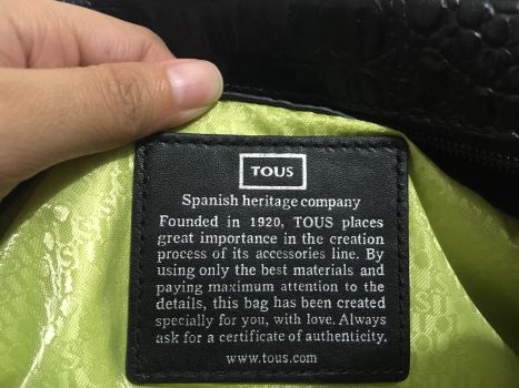 299326 Tous Clutch Gotrendier Bolsa UwXxYB7 Negro Mano rqnRfxar